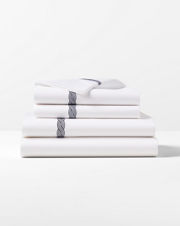 Spencer Cable Embroidery Sheet Set