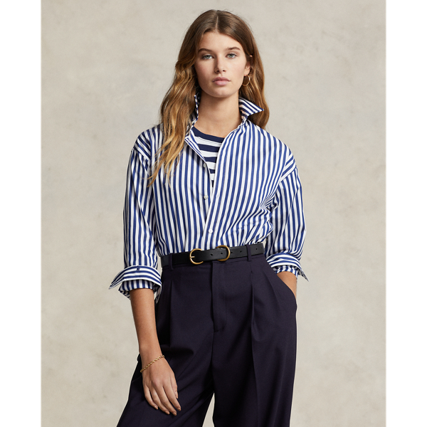Contrast Stripe Shirt