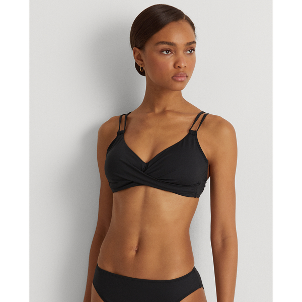 Maillot De Bain Chocolat Sans Coutures Torsadé Devant | Maillots De