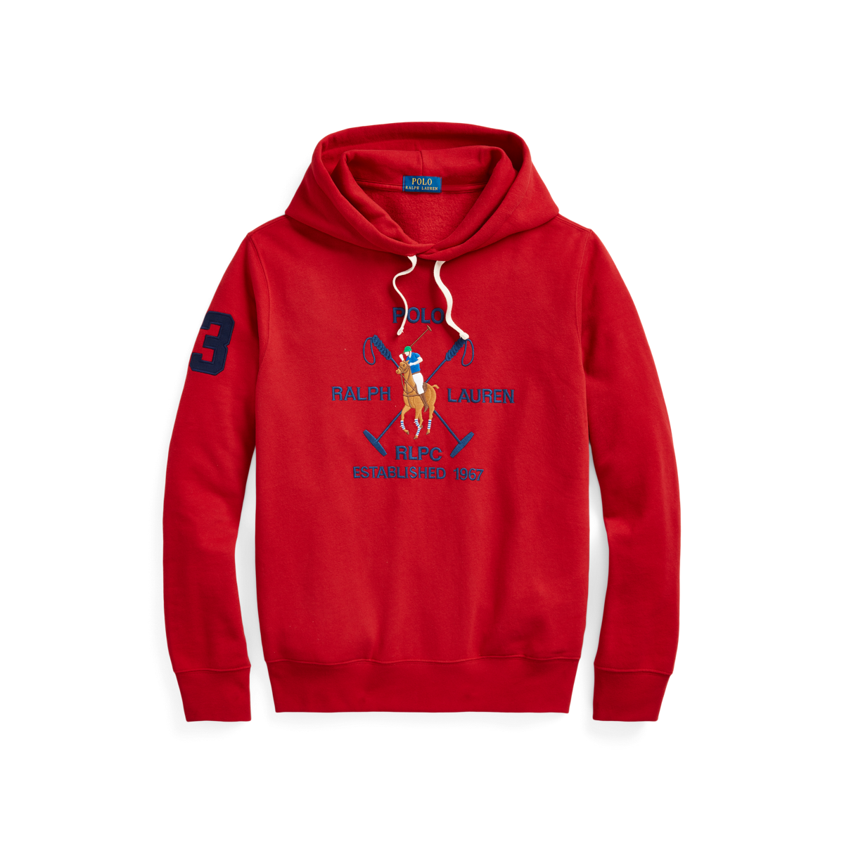 Big Pony Crest Fleece Hoodie | Ralph Lauren