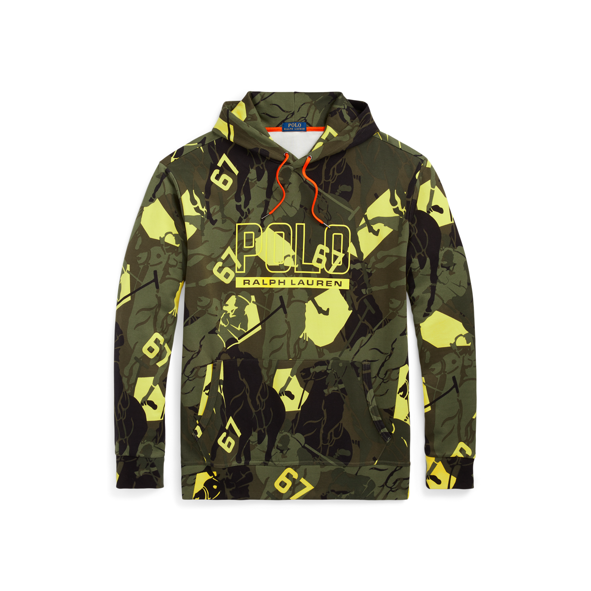 Logo Polo Pony Camo Double-Knit Hoodie | Ralph Lauren