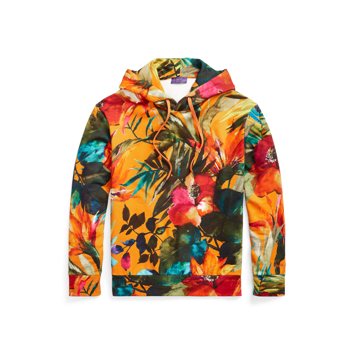 Polo floral online hoodie