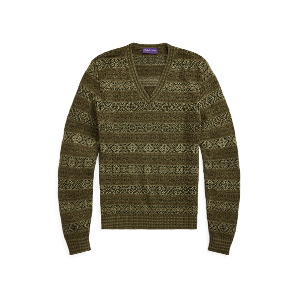 Fair Isle trui van linnenmix voor heren | Ralph Lauren® NL