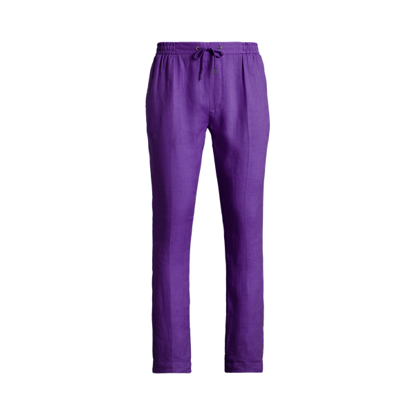 Textured Linen Dobby Trouser