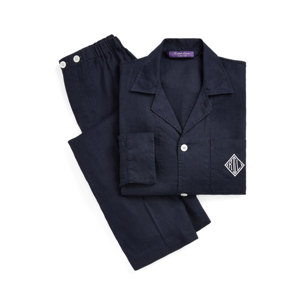 Monogram Linen Pyjama Set