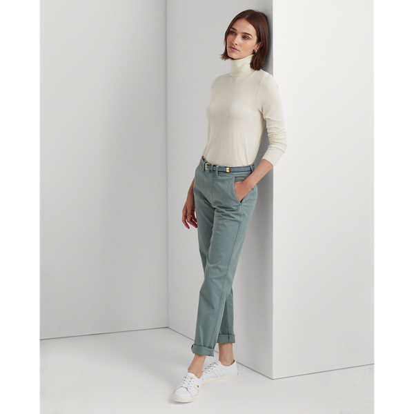 Lauren Slim Fit Stretch Chino Trouser 1