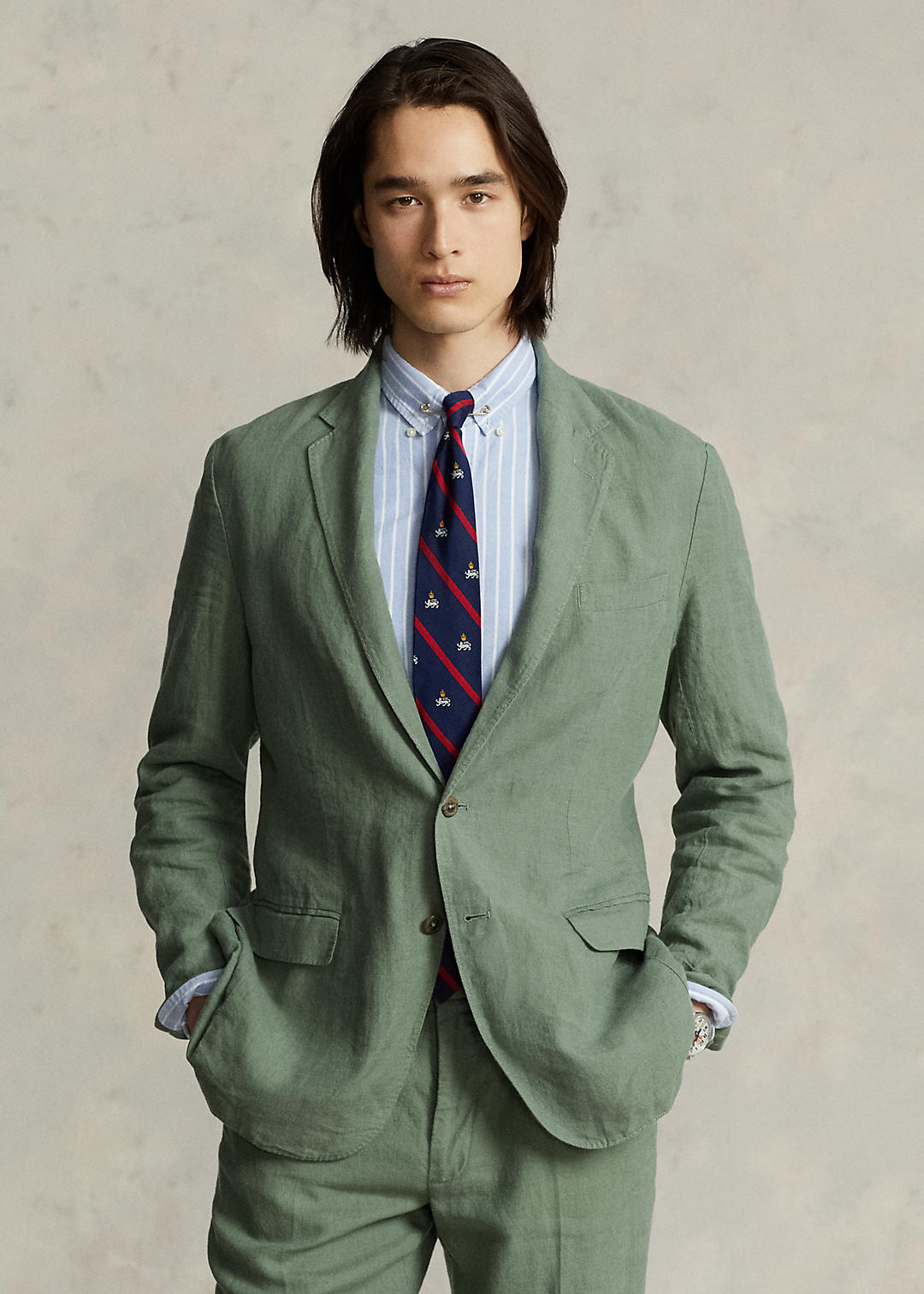Polo Ralph Lauren Polo Soft Slub Linen Suit Jacket 1