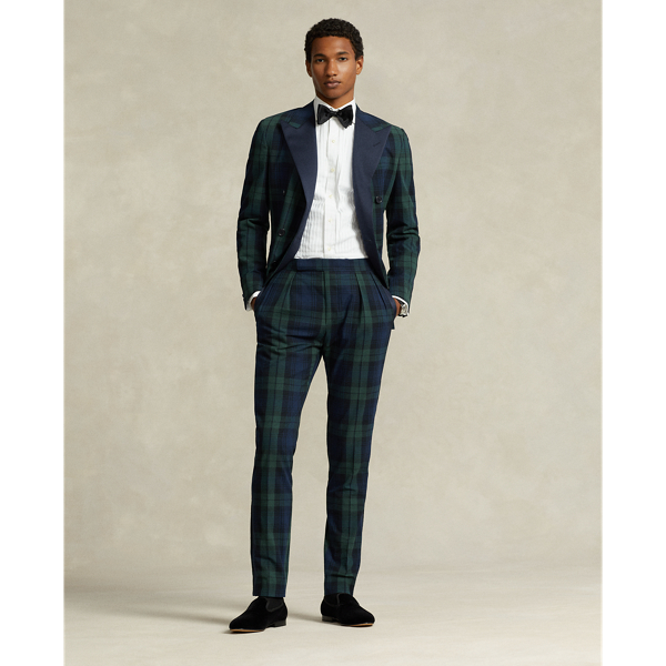 Tartan tuxedo best sale pants