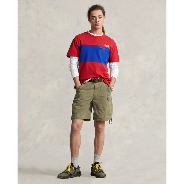 22.9 cm Classic Fit Canvas Cargo Short