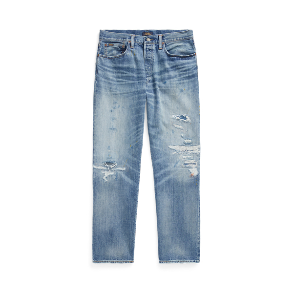 Classic Fit Distressed Jean