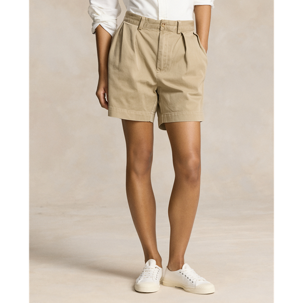 Cormac 12.7 cm Relaxed Fit Pleated Short