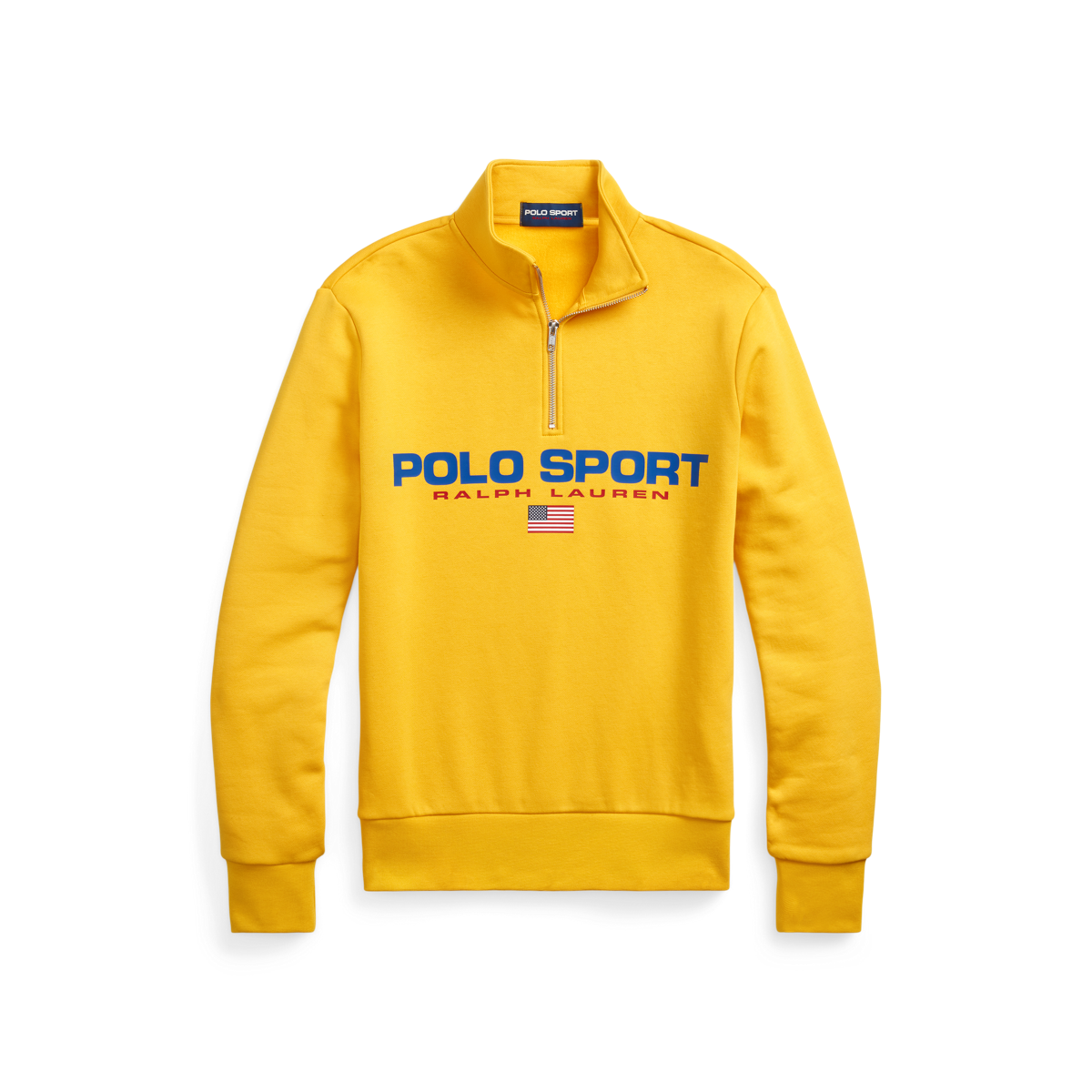 Polo sport sales yellow sweatshirt