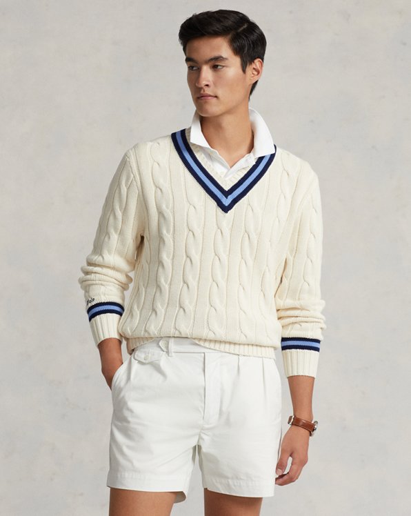 A emblemática camisola de críquete