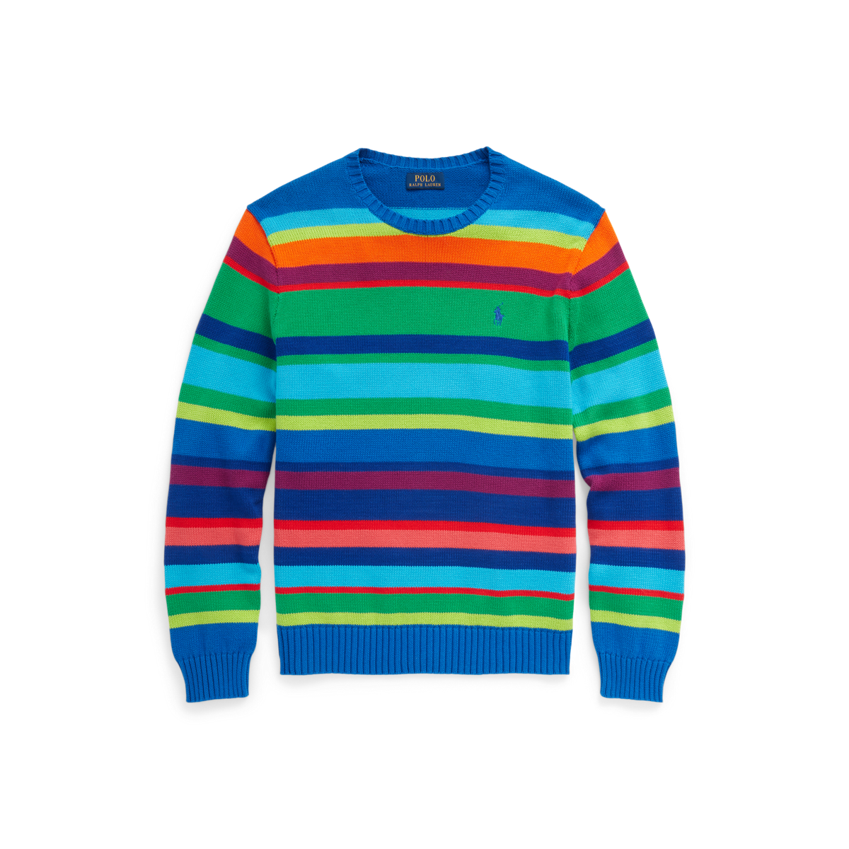 Polo striped top sweatshirt