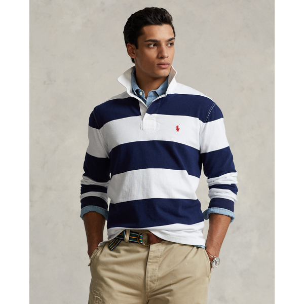 Men's Long Sleeve Polo Shirts & Rugby Shirts | Ralph Lauren® AU