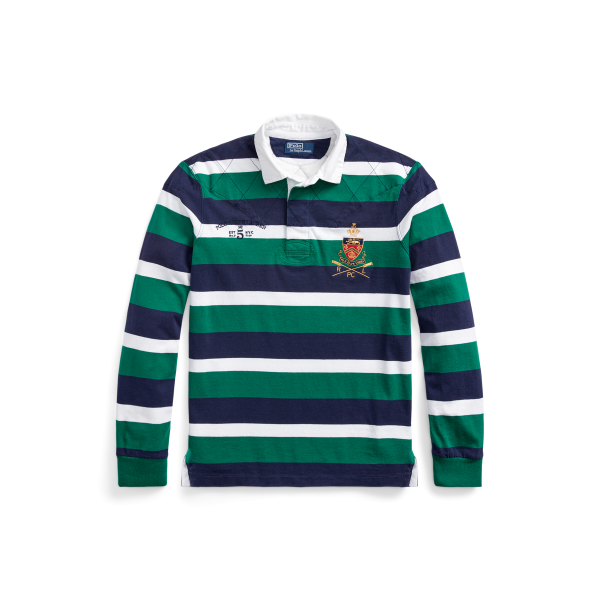 Classic Fit Striped Jersey Rugby Shirt | Ralph Lauren
