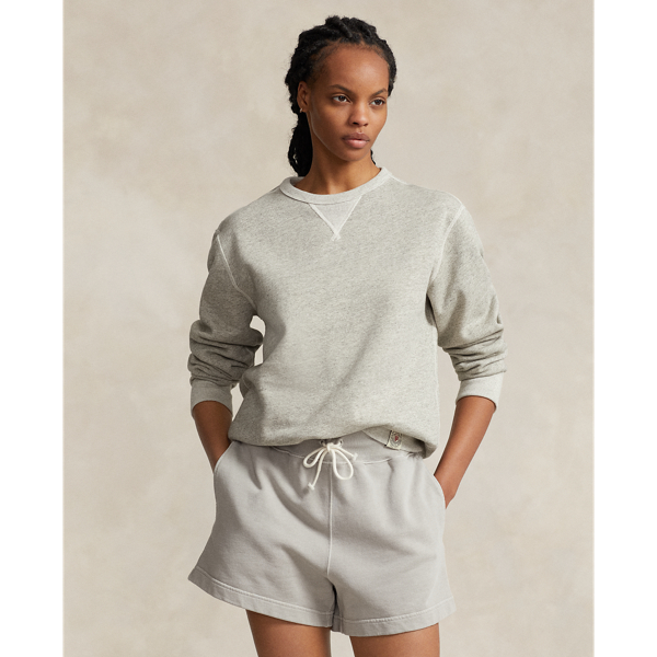 Women s Grey Sweatshirts Sweatpants Ralph Lauren