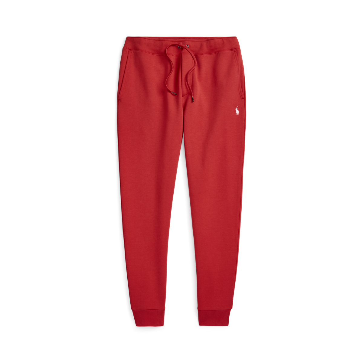 Women's Red Monogram Jogging Pants In Technical Cotton