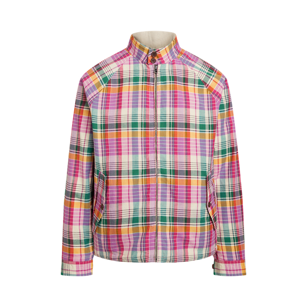 Reversible Madras-Twill Jacket
