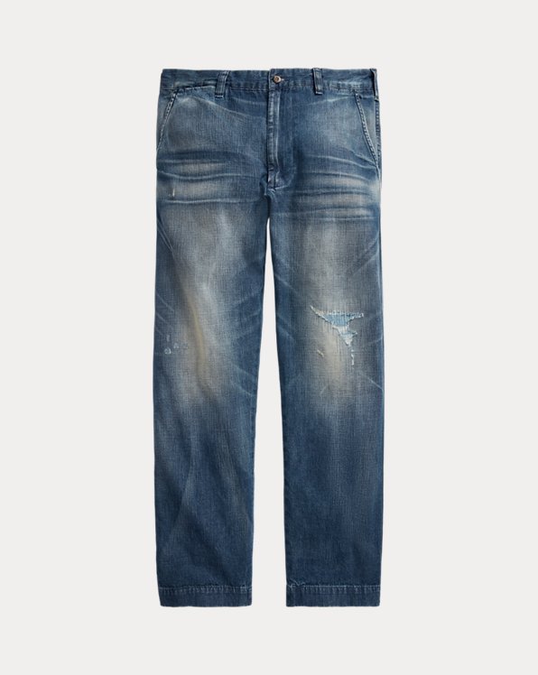 Salinger Straight Fit Distressed Jean