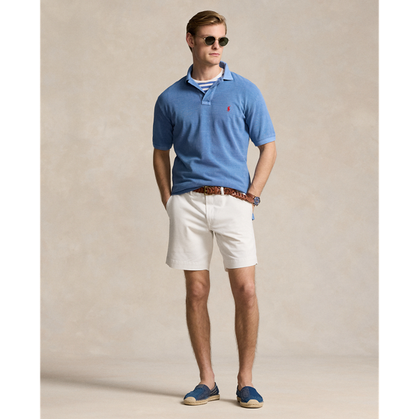 Short in chino stretch Straight-Fit