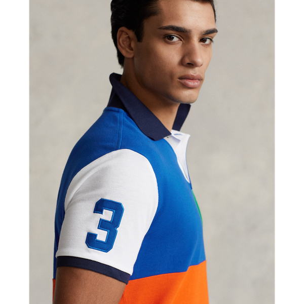 Polo Ralph Lauren Custom Slim Fit Big Pony Mesh Polo Shirt 5