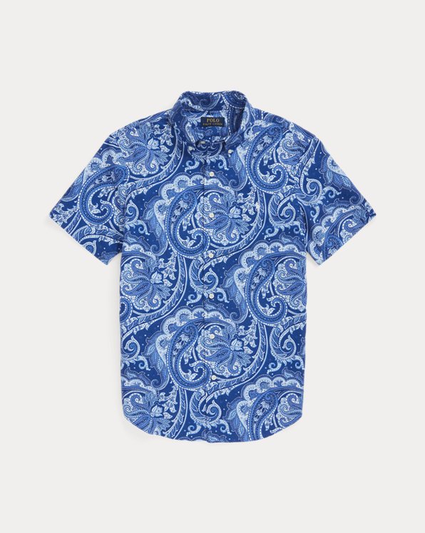 Classic Fit Paisley Oxford Shirt