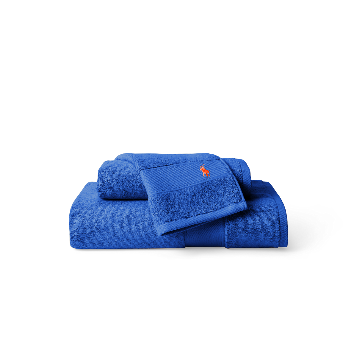 Ralph Lauren Polo Player Hand Towel - New Iris Blue