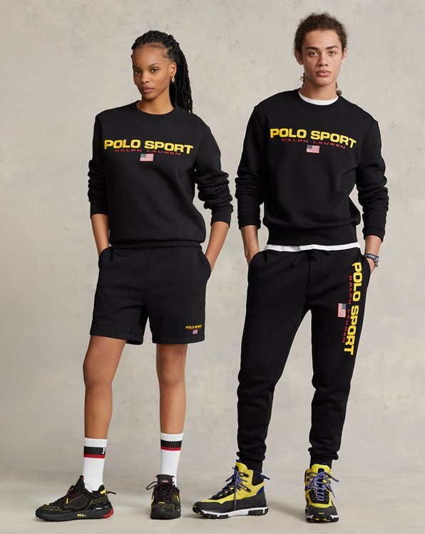 Fleece Polo Sport sweatshirt
