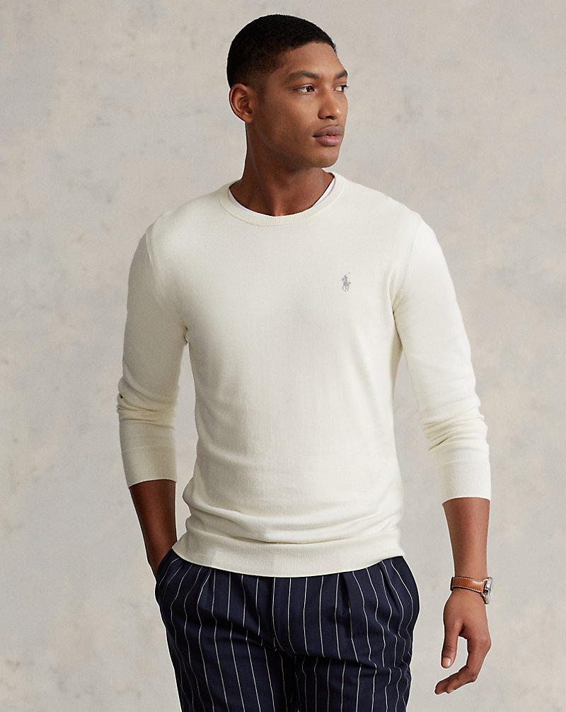Camisola de algodão texturizado Slim Fit Polo Ralph Lauren 1