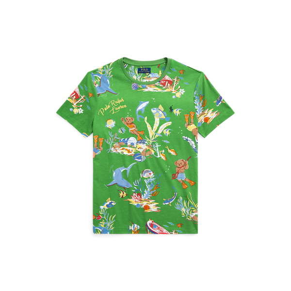 Custom Slim Fit Polo Bear Jersey T-Shirt