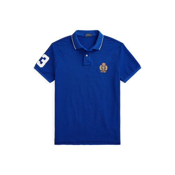Custom Slim Fit Polo Crest Polo Shirt