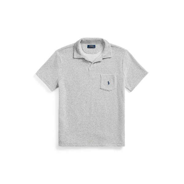 Custom Slim Fit Terry Polo Shirt