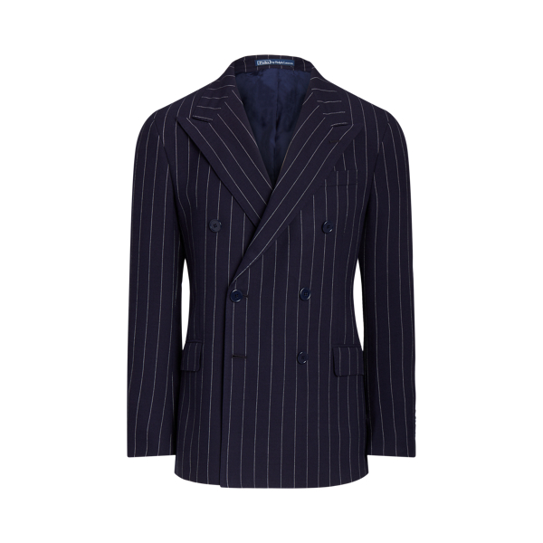 Polo Pinstripe WoolCotton Suit Jacket for Men Ralph Lauren® UK
