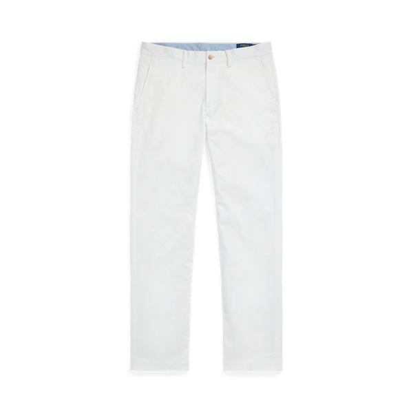 Straight Fit Washed Stretch Chino Trouser