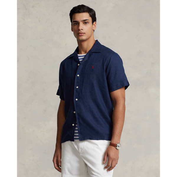 Classic fit linen shirt ralph lauren deals
