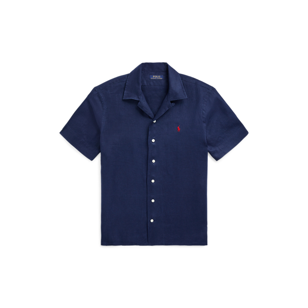 Classic Fit Linen Camp Shirt | Ralph Lauren® Australia