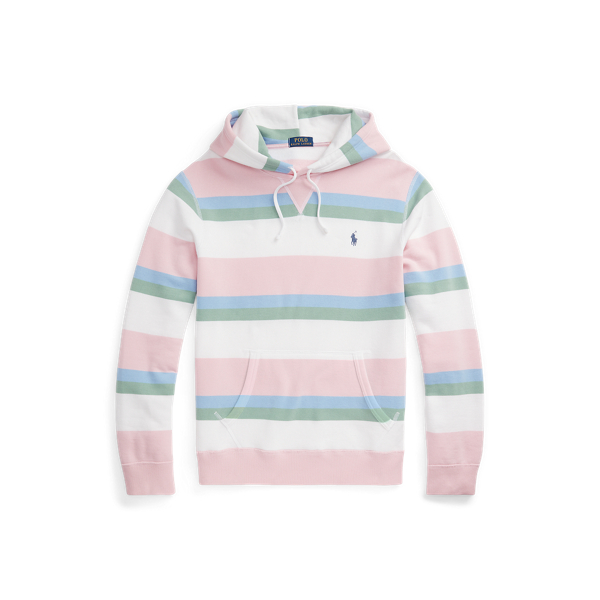 Striped Fleece Hoodie