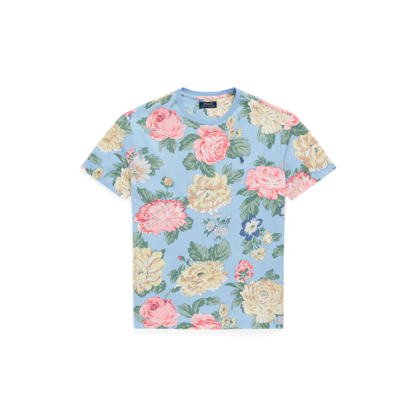 Classic Fit Floral Jersey T-Shirt