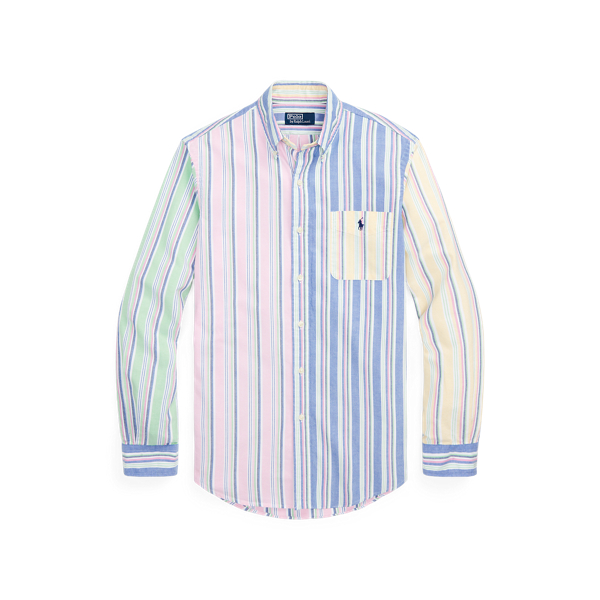 Classic Fit Striped Oxford Fun Shirt