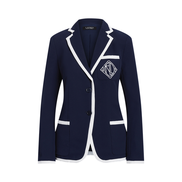Two-Tone Georgette Blazer