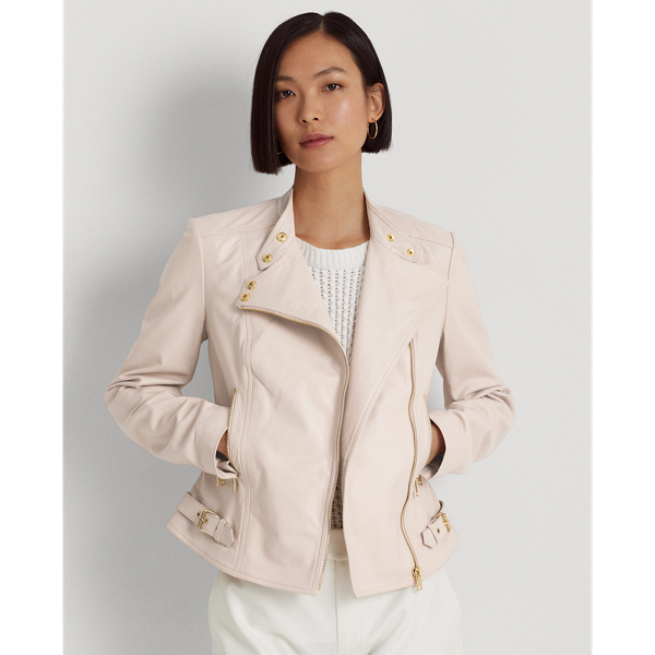 Lambskin moto jacket hotsell