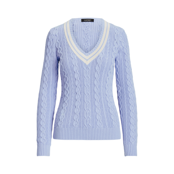 Cable-Knit Cricket Jumper