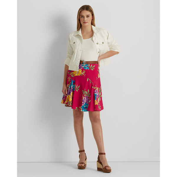 Floral Georgette Skirt