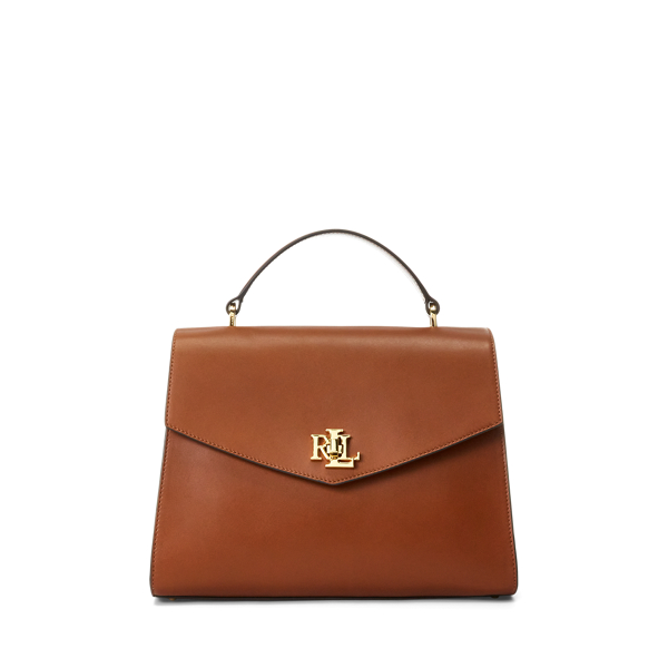 Polo Ralph Lauren Leather Medium Farrah Satchel