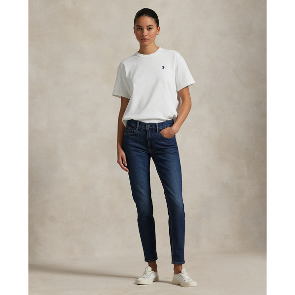 Jean ultra-slim taille mi-haute