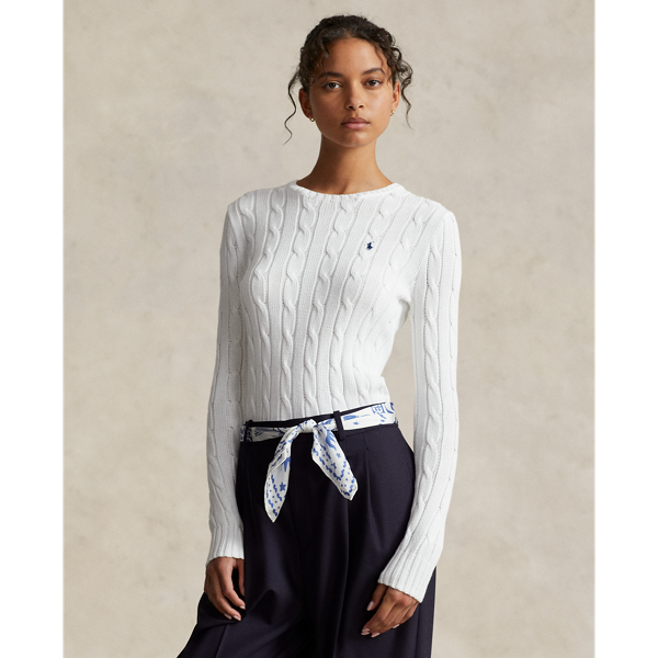 Polo Ralph Lauren - wool-cashmere cable-knit sweater - women