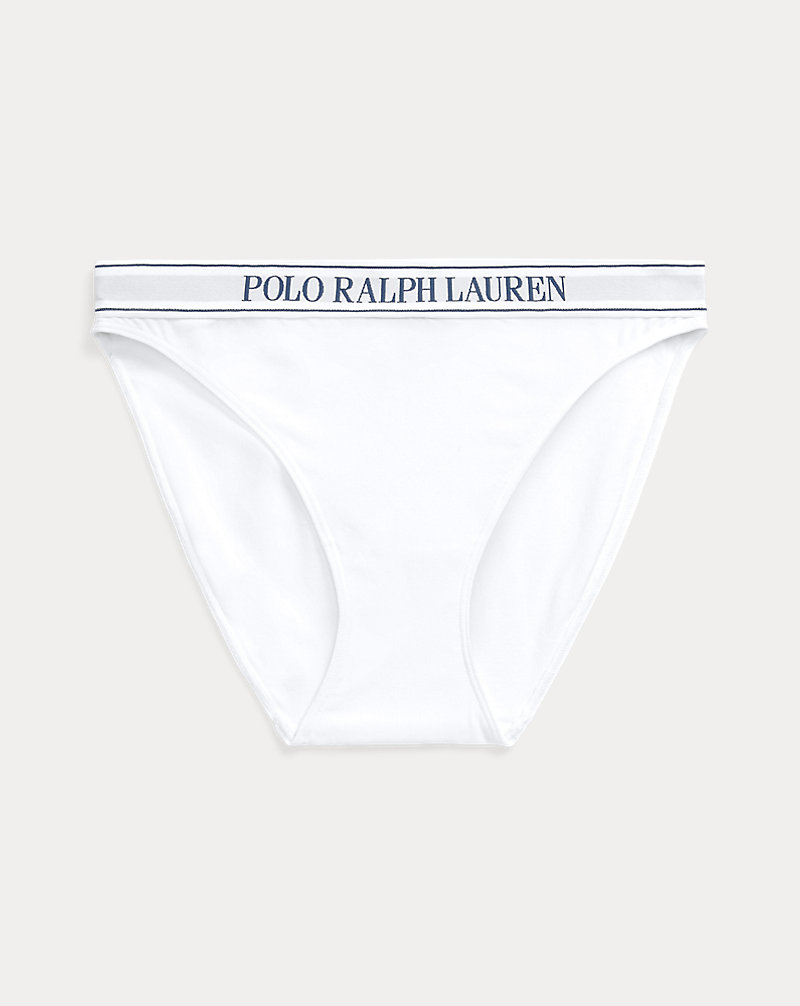 Repeat-Logo Bikini Brief Polo Ralph Lauren 1