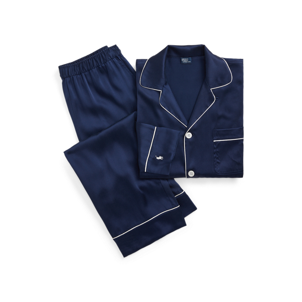 Ralph lauren silk cheap pajamas