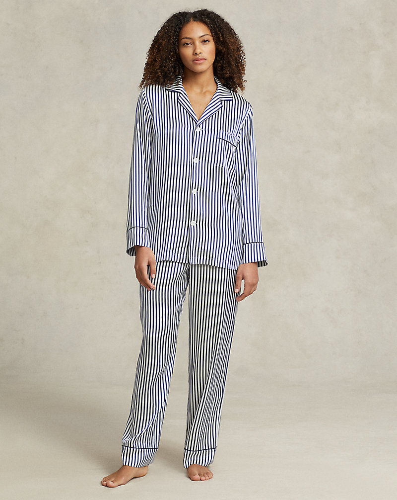 Pyjama-Set aus Seide mit langen Ärmeln Polo Ralph Lauren 1